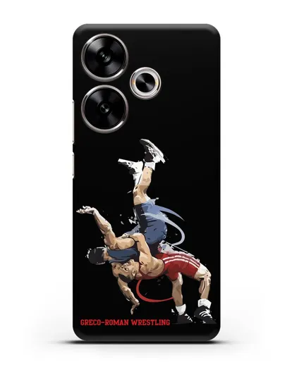 Чехол с изображением борцов силиконовый для Xiaomi Poco F6