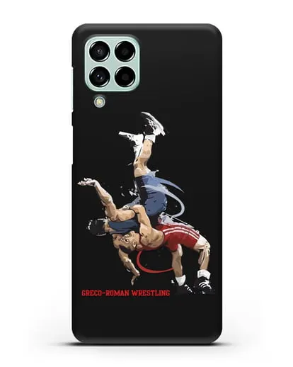 Чехол с изображением борцов силиконовый для Samsung Galaxy M53 [SM-M536]