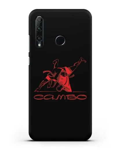 Чехол с иллюстрацией Самбо силиконовый для Honor 20e