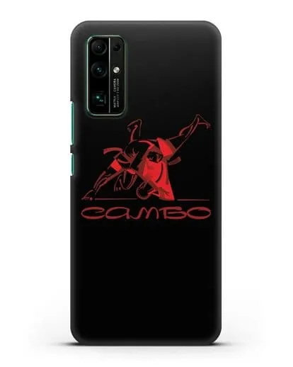 Чехол с иллюстрацией Самбо силиконовый для Honor 30