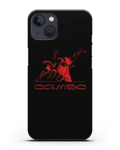Чехол с иллюстрацией Самбо силиконовый для iPhone 13