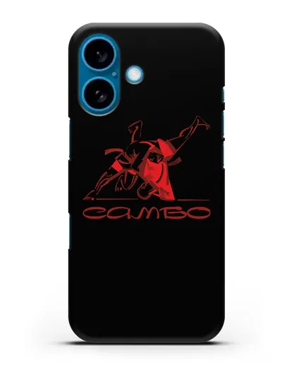 Чехол с иллюстрацией Самбо силиконовый для iPhone 16