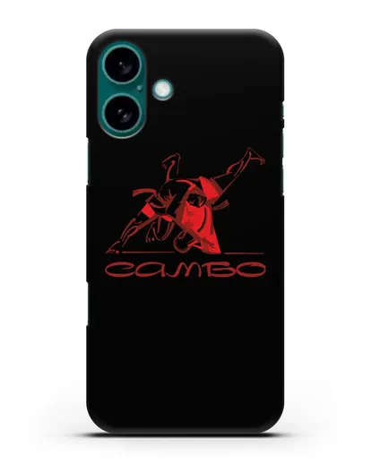Чехол с иллюстрацией Самбо силиконовый для iPhone 16 Plus