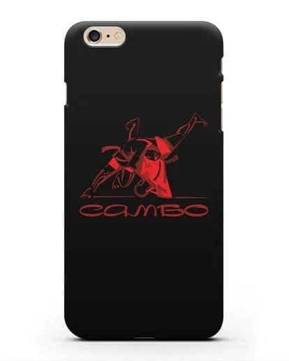 Чехол с иллюстрацией Самбо силиконовый для iPhone 6s Plus