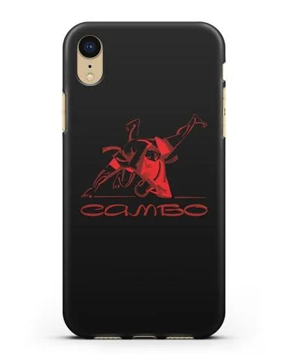Чехол с иллюстрацией Самбо силиконовый для iPhone XR