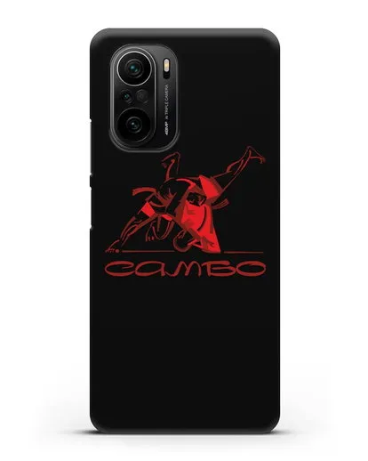 Чехол с иллюстрацией Самбо силиконовый для Xiaomi Poco F3