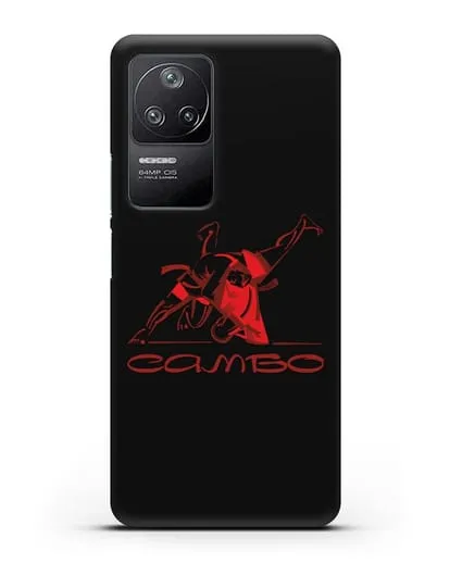 Чехол с иллюстрацией Самбо силиконовый для Xiaomi Poco F4