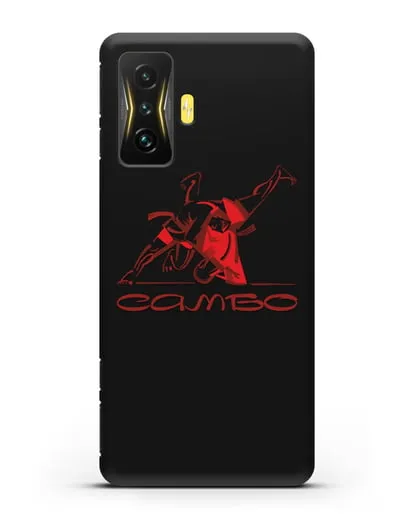 Чехол с иллюстрацией Самбо силиконовый для Xiaomi Poco F4 GT