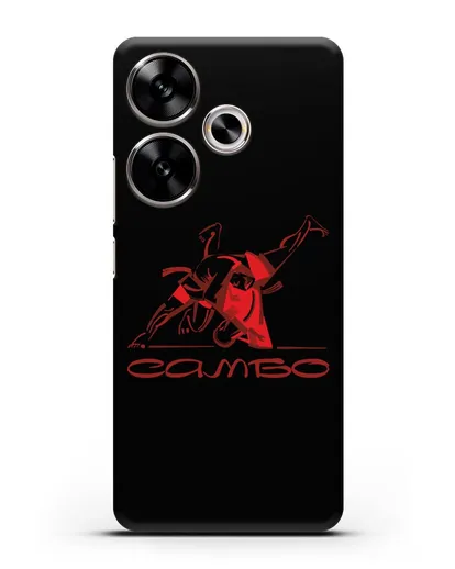 Чехол с иллюстрацией Самбо силиконовый для Xiaomi Poco F6