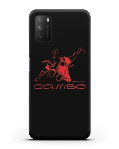 Чехол с иллюстрацией Самбо силиконовый для Xiaomi Poco M3