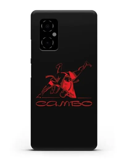 Чехол с иллюстрацией Самбо силиконовый для Xiaomi Poco M4 5G