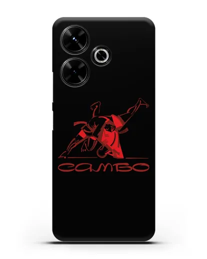 Чехол с иллюстрацией Самбо силиконовый для Xiaomi Poco M6