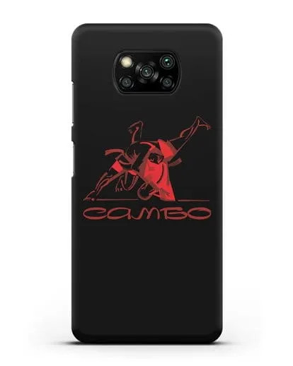 Чехол с иллюстрацией Самбо силиконовый для Xiaomi Poco X3