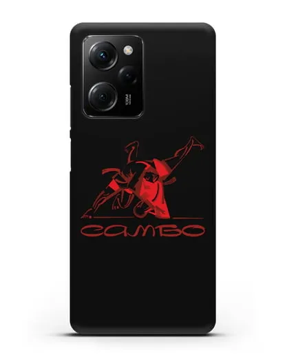 Чехол с иллюстрацией Самбо силиконовый для Xiaomi Poco X5 Pro