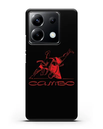 Чехол с иллюстрацией Самбо силиконовый для Xiaomi Poco X6