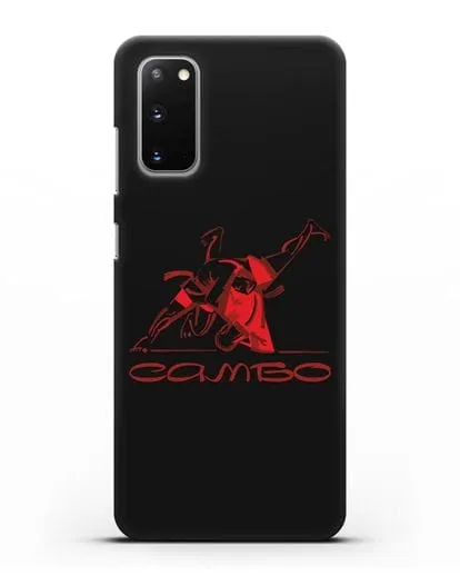 Чехол с иллюстрацией Самбо силиконовый для Samsung Galaxy S20 [SM-G980F]