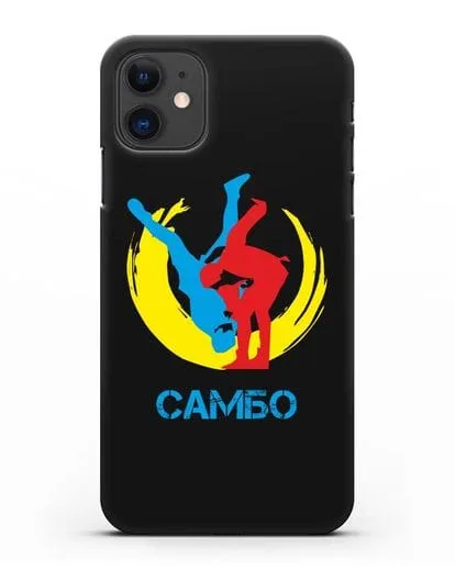 Чехол с изображением Самбо силиконовый для iPhone 11