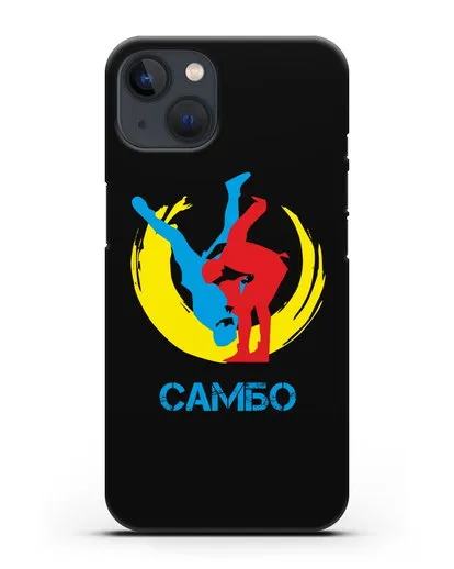 Чехол с изображением Самбо силиконовый для iPhone 13