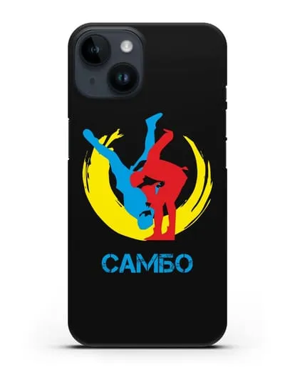 Чехол с изображением Самбо силиконовый для iPhone 14