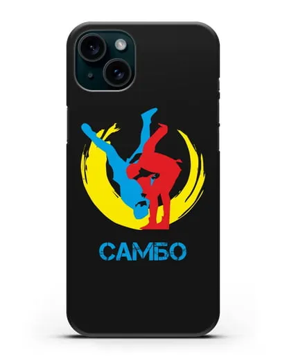 Чехол с изображением Самбо силиконовый для iPhone 15 Plus