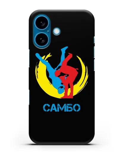 Чехол с изображением Самбо силиконовый для iPhone 16