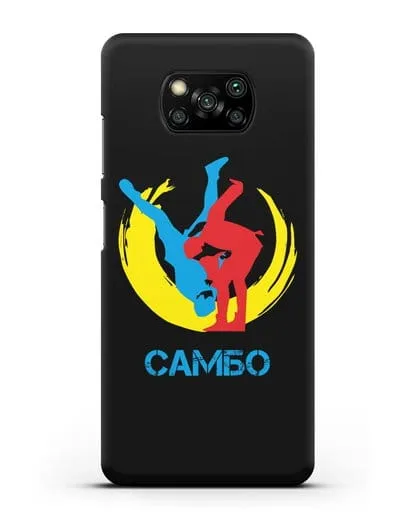 Чехол с изображением Самбо силиконовый для Xiaomi Poco X3