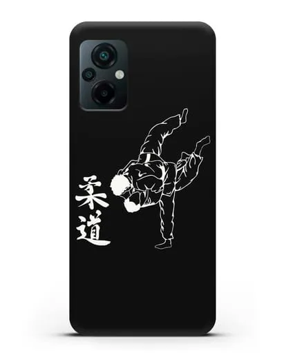 Чехол с борцами Дзюдо силиконовый для Xiaomi Poco M5