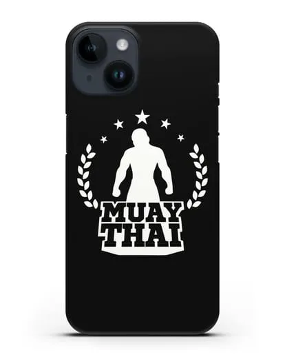 Чехол с логотипом Muay Thai силиконовый для iPhone 14
