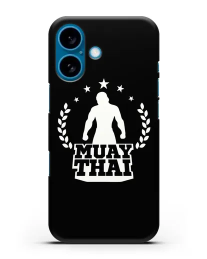 Чехол с логотипом Muay Thai силиконовый для iPhone 16