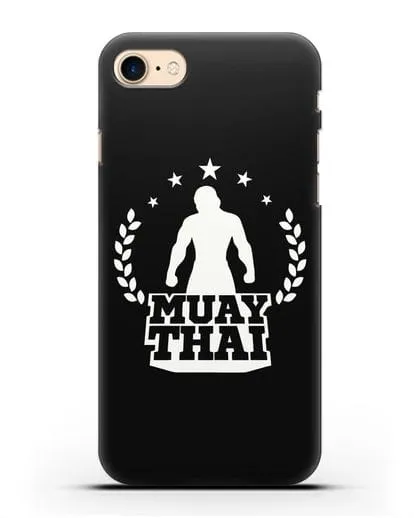 Чехол с логотипом Muay Thai силиконовый для iPhone 8