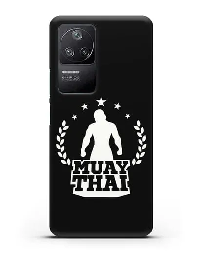 Чехол с логотипом Muay Thai силиконовый для Xiaomi Poco F4