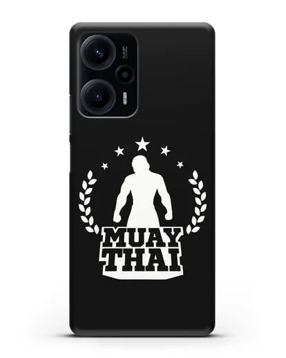 Чехол с логотипом Muay Thai силиконовый для Xiaomi Poco F5