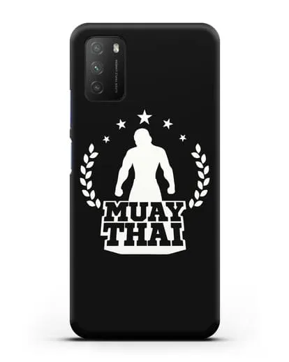 Чехол с логотипом Muay Thai силиконовый для Xiaomi Poco M3