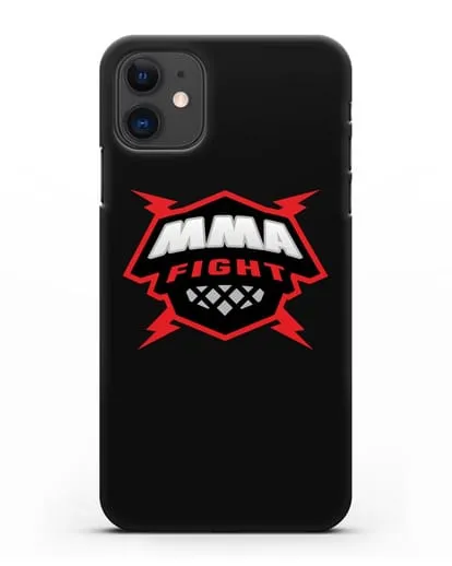 Чехол с логотипом MMA Fight силиконовый для iPhone 11