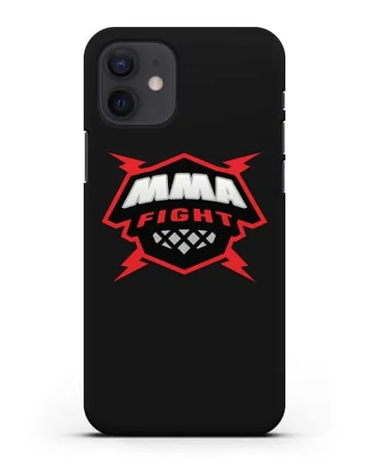Чехол с логотипом MMA Fight силиконовый для iPhone 12