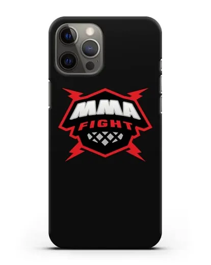 Чехол с логотипом MMA Fight силиконовый для iPhone 12 Pro Max