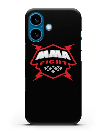 Чехол с логотипом MMA Fight силиконовый для iPhone 16