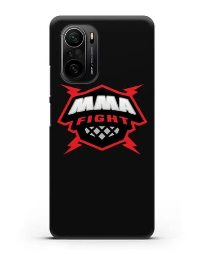 Чехол с логотипом MMA Fight силиконовый для Xiaomi Poco F3