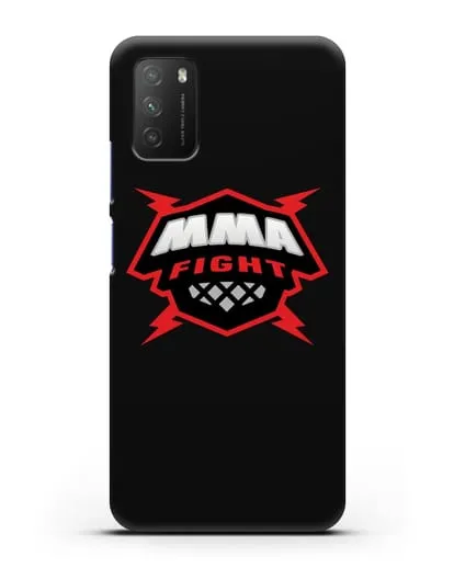 Чехол с логотипом MMA Fight силиконовый для Xiaomi Poco M3