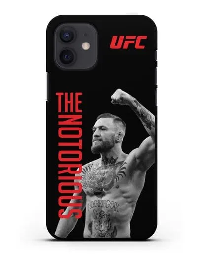 Чехол с изображением Conor McGregor The Notorious силиконовый для iPhone 12