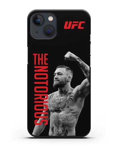 Чехол с изображением Conor McGregor The Notorious силиконовый для iPhone 13