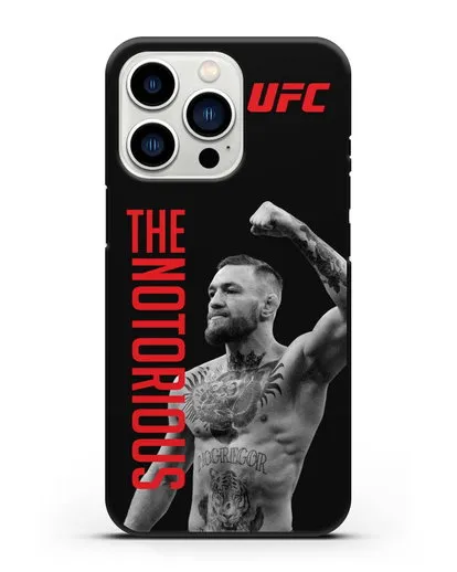 Чехол с изображением Conor McGregor The Notorious силиконовый для iPhone 13 Pro