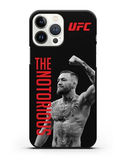 Чехол с изображением Conor McGregor The Notorious силиконовый для iPhone 13 Pro Max