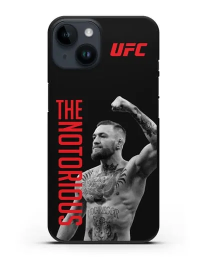 Чехол с изображением Conor McGregor The Notorious силиконовый для iPhone 14