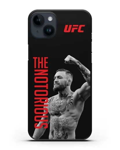 Чехол с изображением Conor McGregor The Notorious силиконовый для iPhone 14 Plus