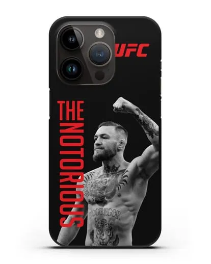 Чехол с изображением Conor McGregor The Notorious силиконовый для iPhone 14 Pro