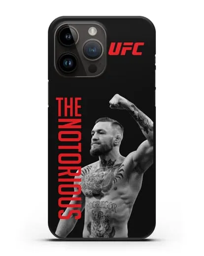 Чехол с изображением Conor McGregor The Notorious силиконовый для iPhone 14 Pro Max
