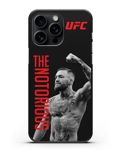 Чехол с изображением Conor McGregor The Notorious силиконовый для iPhone 15 Pro Max