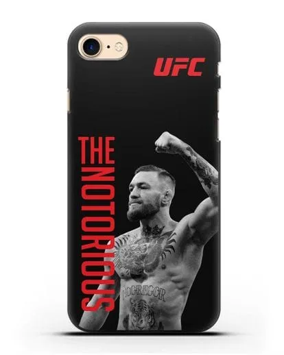 Чехол с изображением Conor McGregor The Notorious силиконовый для iPhone 7