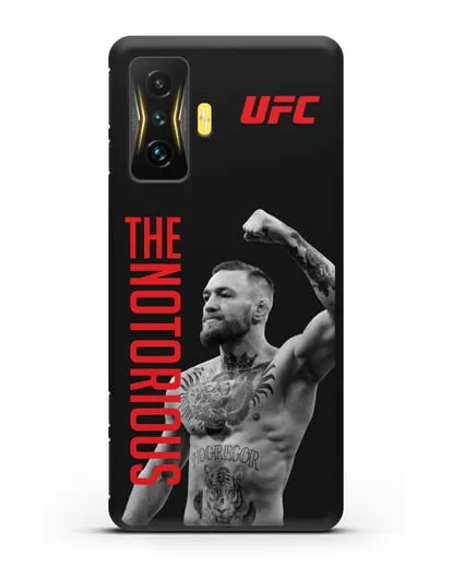Чехол с изображением Conor McGregor The Notorious силиконовый для Xiaomi Poco F4 GT